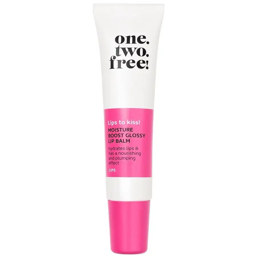 one.two.free! - Moisture Boost Glossy Lip Balm Bálsamos labiales 13 g 03,Proud Pink - one.two.free! - Comparador de precios