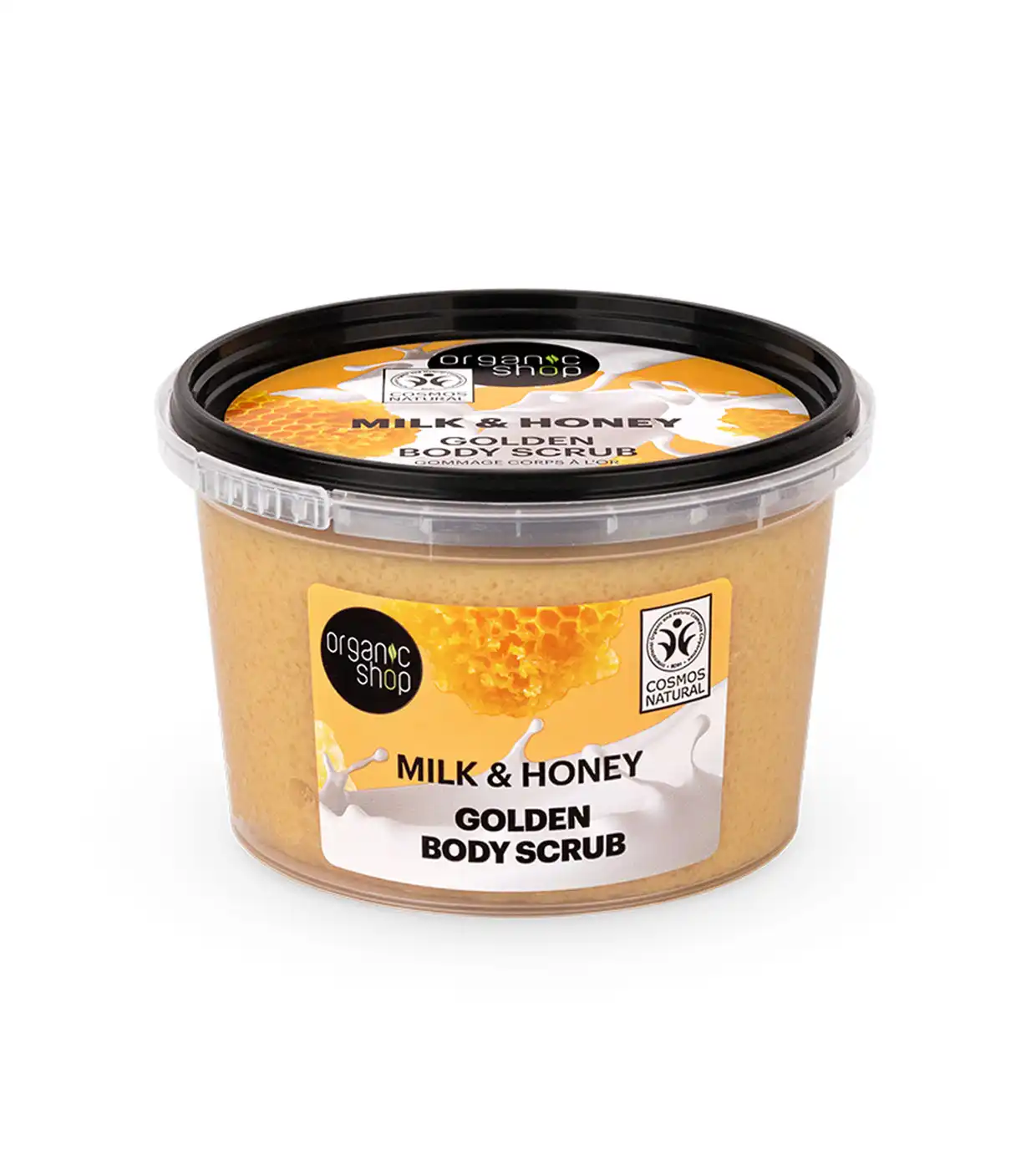 Organic Shop - Exfoliante corporal de azúcar - Leche y miel - Organic Shop - Comparador de precios