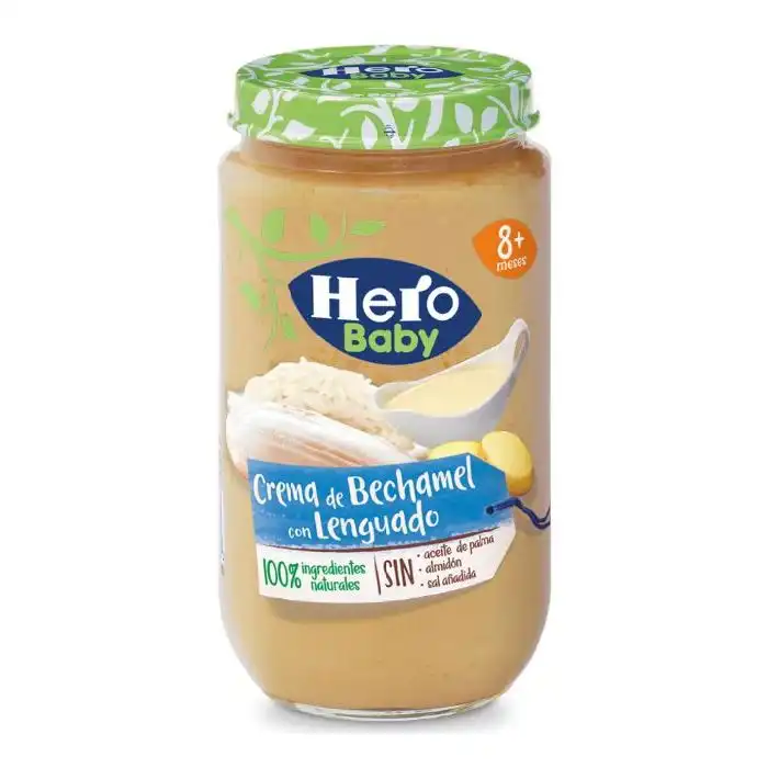 Pedialac Puré de Crema de Bechamel con Lenguado 250 gr - Hero Baby - Comparador de precios