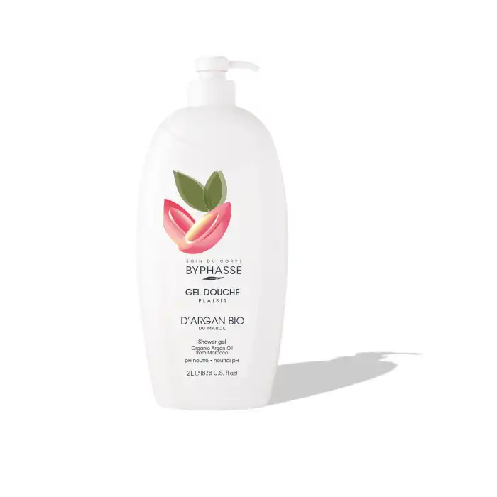 Plaisir Gel de Ducha Aceite de Argán BIO 2000 ml - Byphasse - Comparador de precios