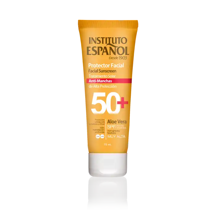 Protector Facial Antimanchas SPF50+ 75 ml - Instituto Español - Comparador de precios