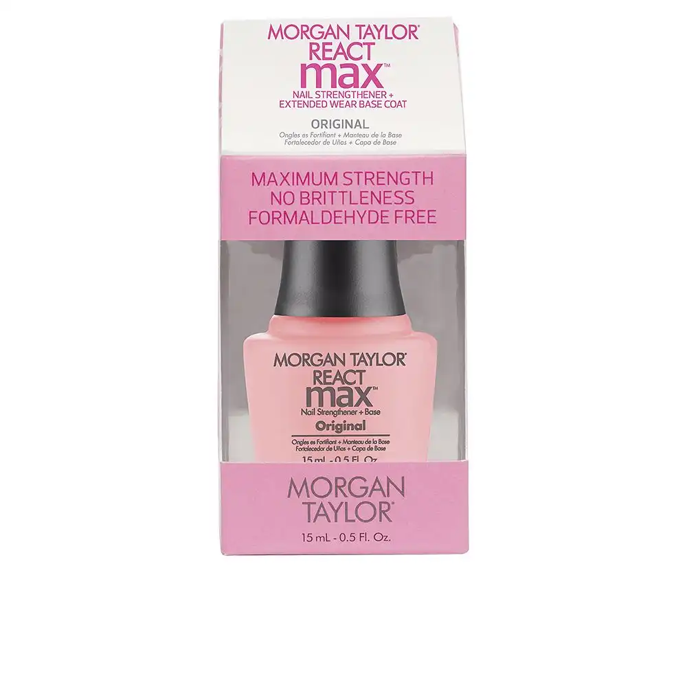 React Max Original nail strengthener + base 15 ml - Morgan Taylor - Comparador de precios