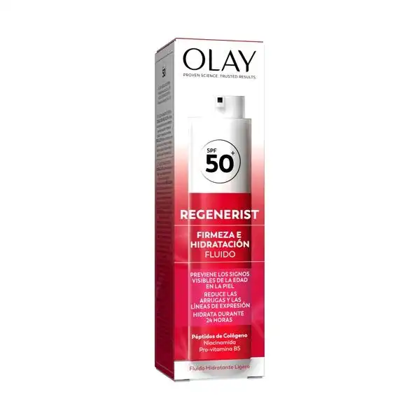 Regenerist Firm & Plump Fluido SPF50+ - Olay - Comparador de precios