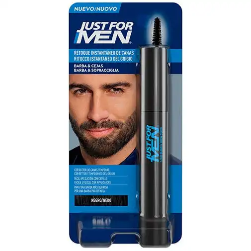 Retoque Instantáneo De Canas Hombre Negro - Just For Men - Comparador de precios