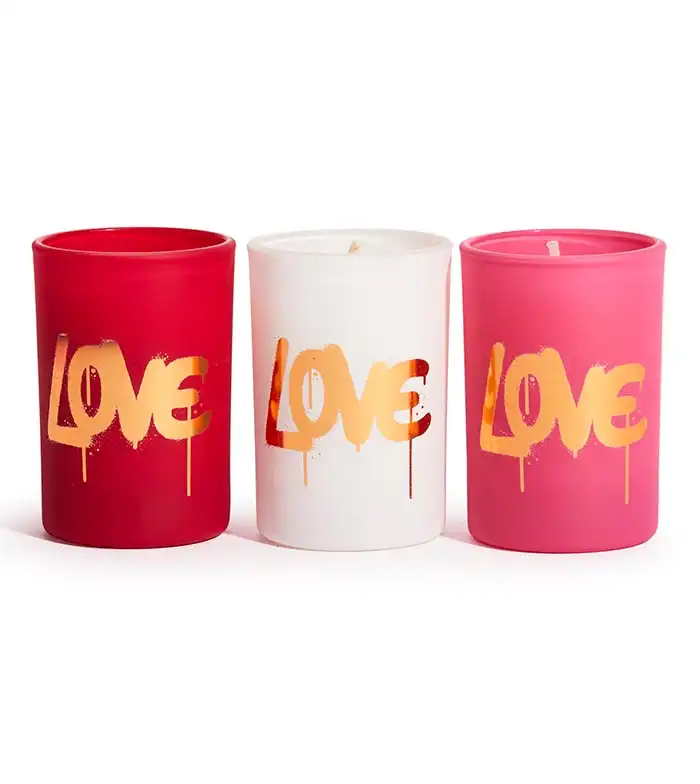 Revolution - *Love Collection* - Pack de tres mini velas perfumadas - Love Is In The Air - Makeup Revolution - Comparador de precios