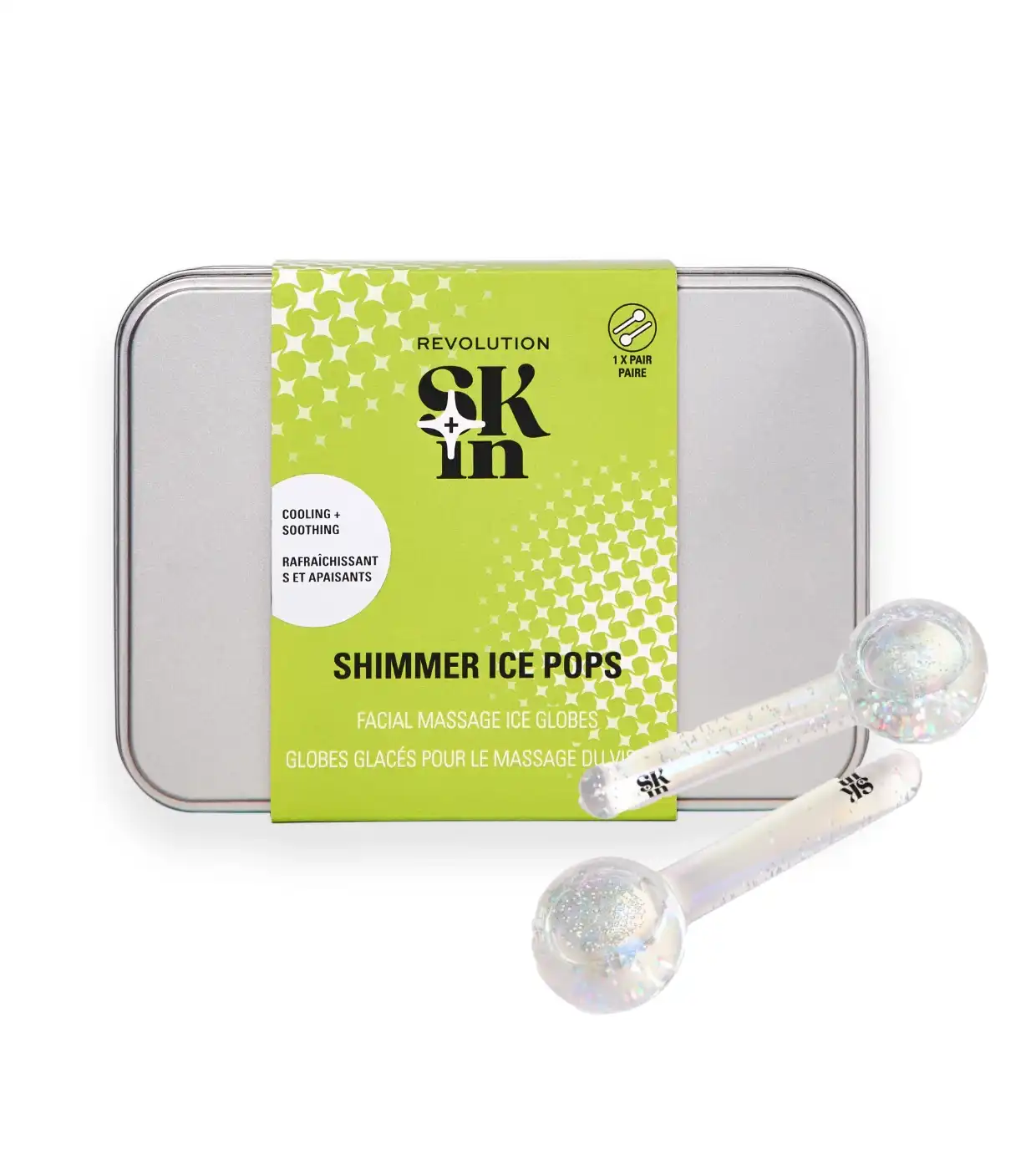Revolution Skin - Set de Ice Globes faciales Shimmer Ice Pops - Revolution Skin - Comparador de precios
