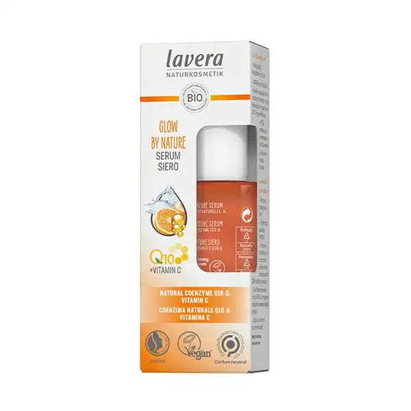 SÃ©rum Facial Q10 Vitamina C Glow By Nature - lavera - Comparador de precios