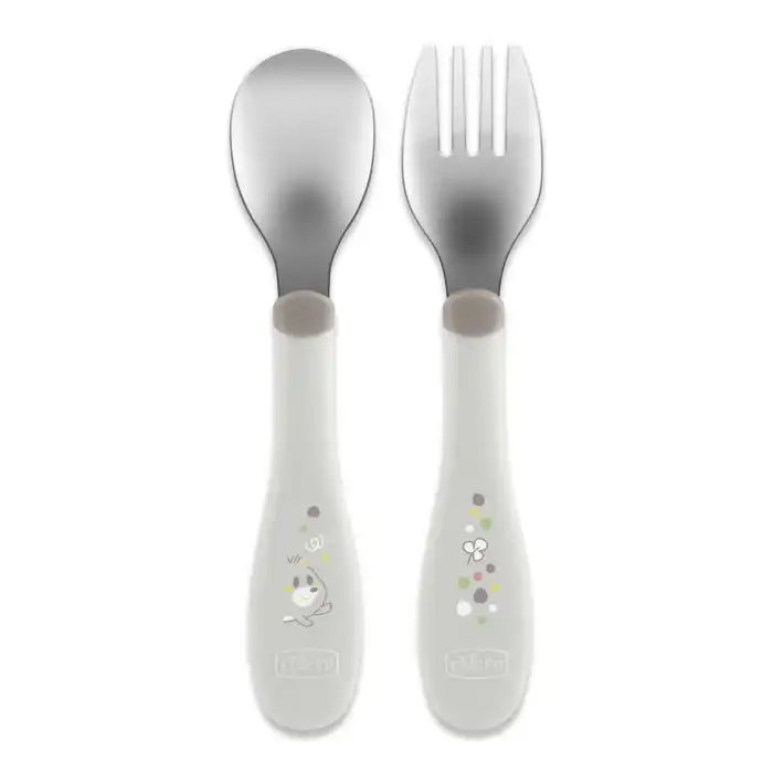 Set Cubiertos Inoxidable  Chicco - Chicco - Comparador de precios