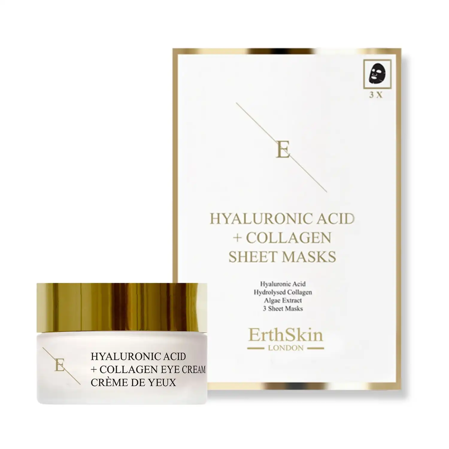 Set de mascarilla hidratante y crema para ojos Set de tratamiento facial - ErthSkin London - Comparador de precios