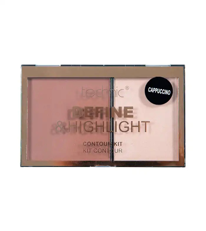 Technic Cosmetics - Kit de contorno Define & Highlight - Capuccino - Technic Cosmetics - Comparador de precios