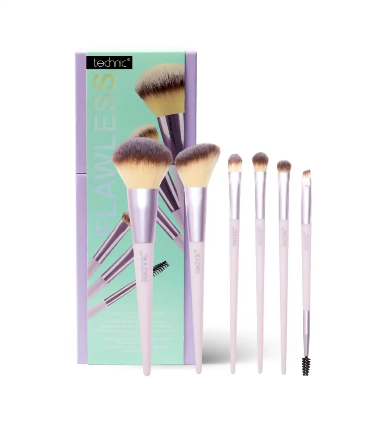 Technic Cosmetics - Set de brochas de maquillaje Flawless - Technic Cosmetics - Comparador de precios