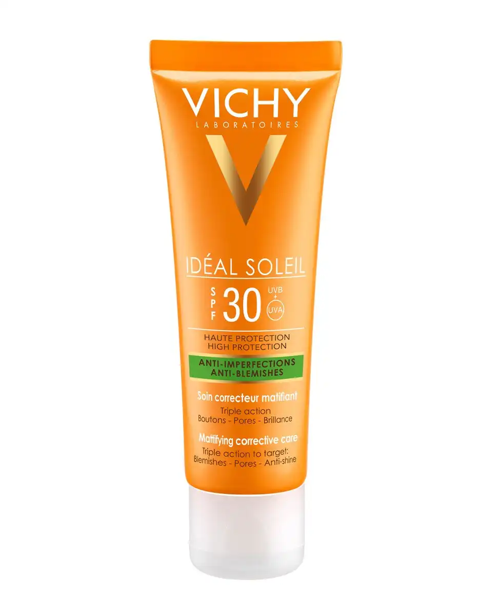 Vichy - Protector Solar Anti Imperfecciones SPF 30 Idéal Soleil 50 ml Vichy. - Vichy - Comparador de precios