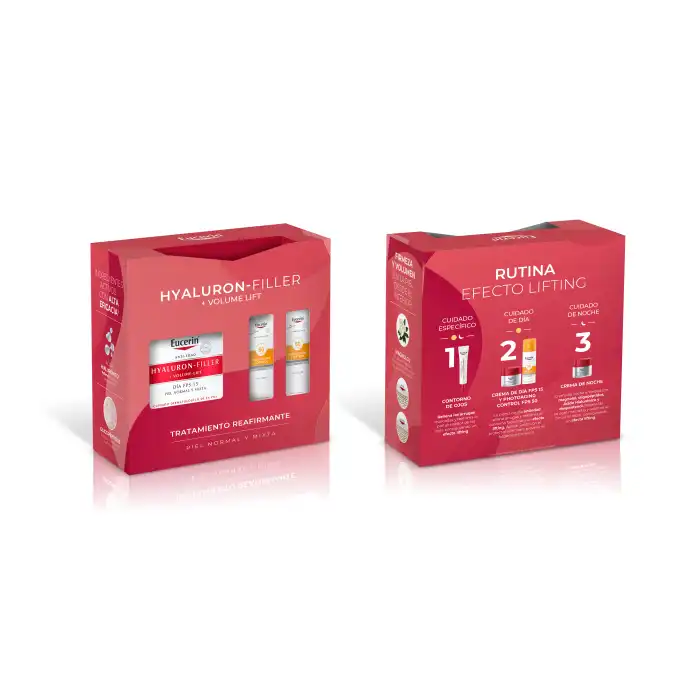 ¡21% DTO! Pack Hyaluron-Filler + Volume Lift Rutina Efecto Lifting 150 ml - Eucerin - Comparador de precios