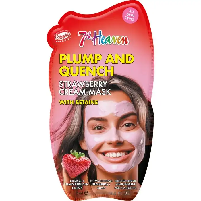 ¡32% DTO! Mascarilla en Crema de Fresas con Betaína 15 ml - 7th Heaven - Comparador de precios