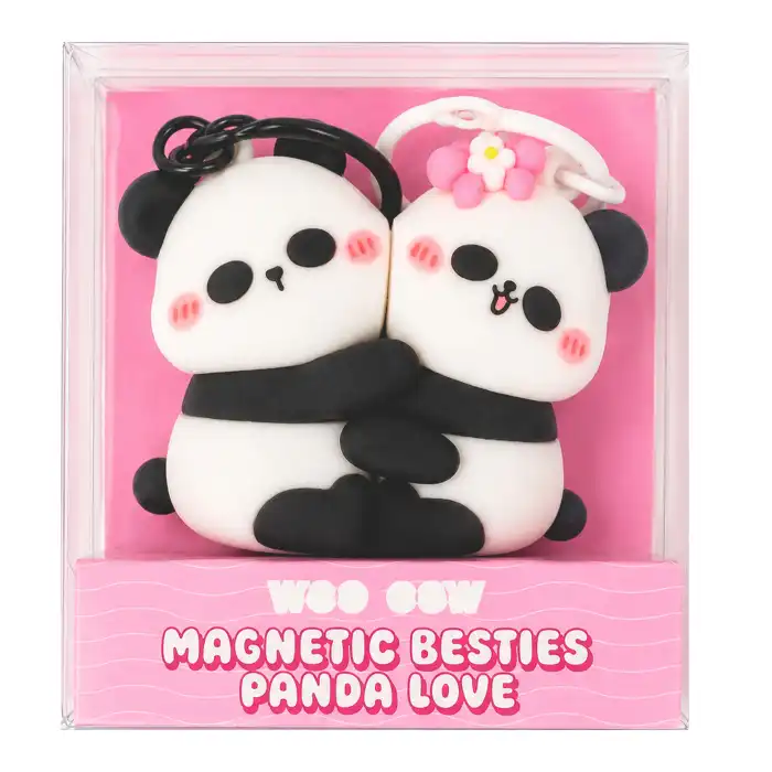 Magnetic Besties Panda Love Llaveros Magnéticos - Woo oow - Comparador de precios