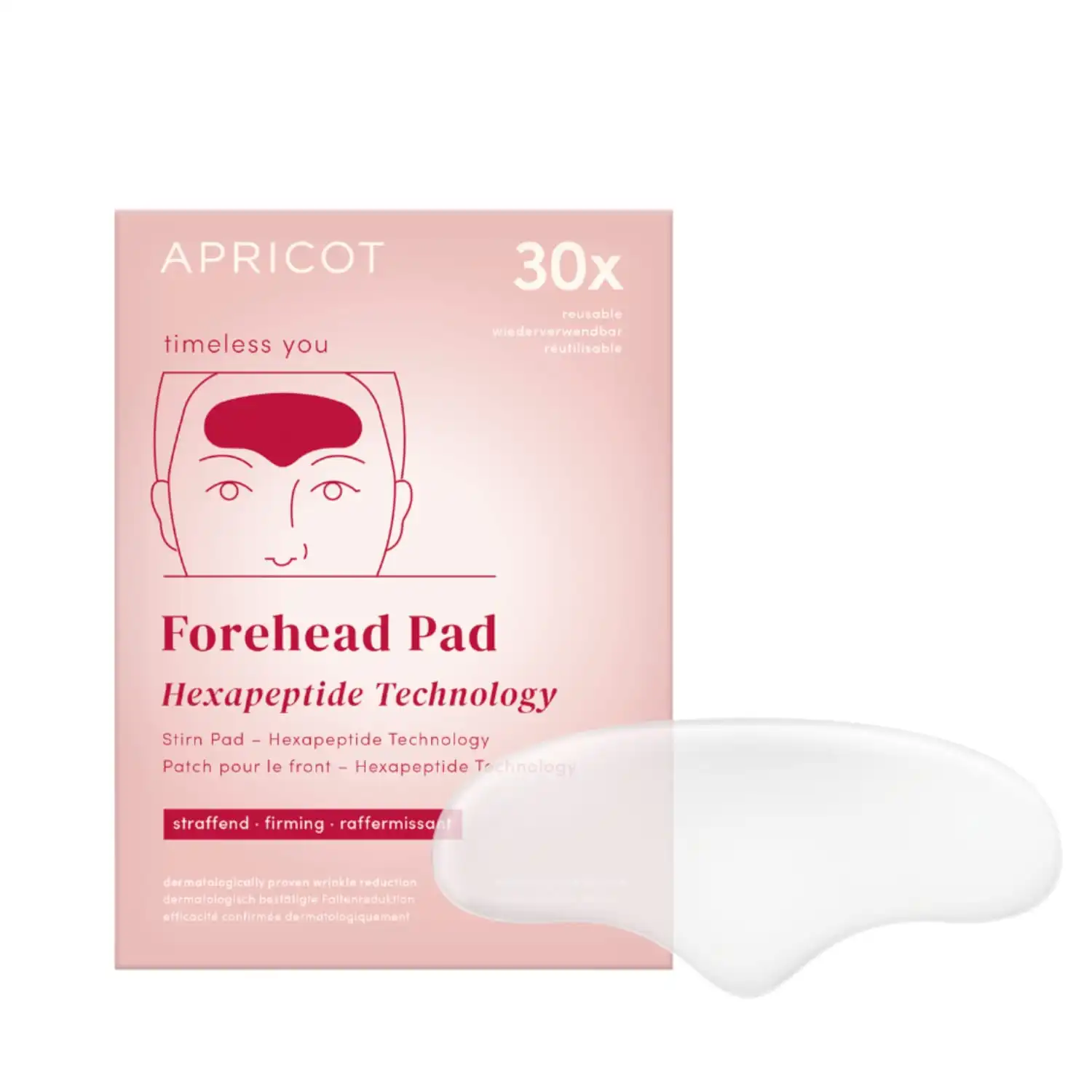 Almohadilla Para la Frente con Tecnología de Hexapéptidos Mascarilla antienvejecimiento - Apricot - Comparador de precios
