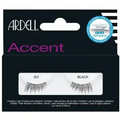 Ardell Ardell Pestañas Accent 301 Black - Ardell - Comparador de precios