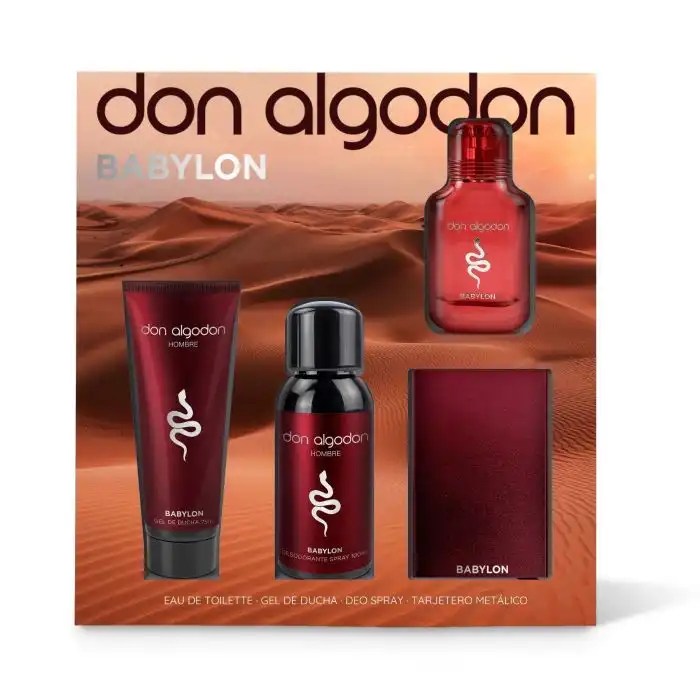 Babylon Colonia Estuche Hombre 30 ml - Don Algodón - Comparador de precios