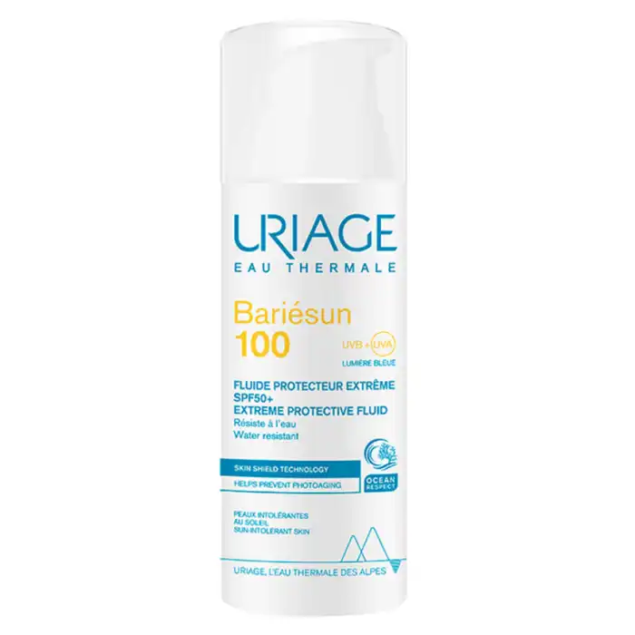 Bariesun100 Protector Solar Facial SPF50+ 50 ml - Uriage - Comparador de precios