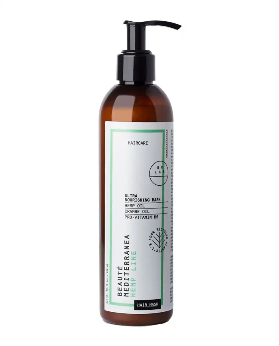 Beauté Mediterranea - Mascarilla Cabello Ultra Nourishing Mask Efecto Reparador Sin Siliconas Vegana 97% Ingredientes Naturales 300 Ml - Beauté Mediterranea - Comparador de precios