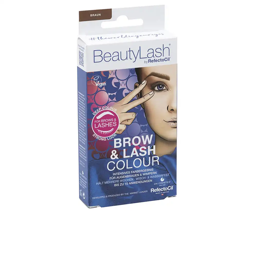 Beautylash Brow & Lash Colour kit tinte cejas y pestañas #Castaño medio - Refectocil - Comparador de precios