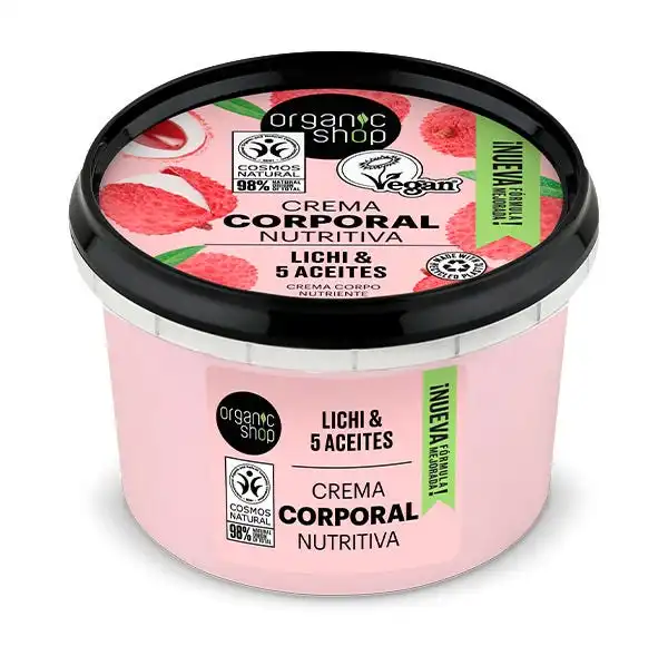 Body Cream Pink Lychee - Organic Shop - Comparador de precios