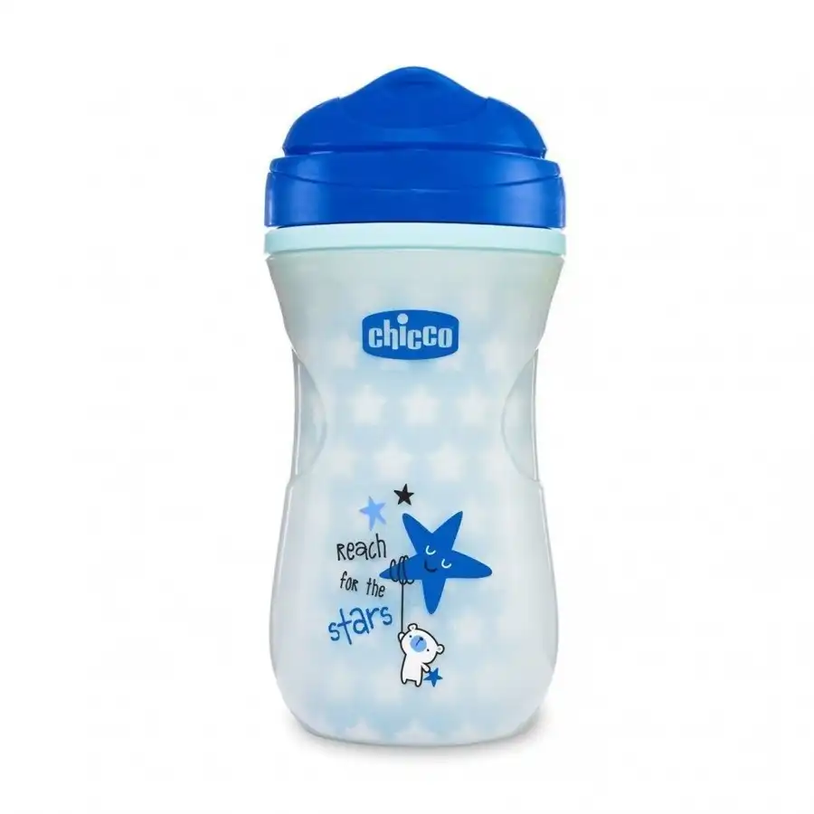 Chicco - Vaso Termo Luminoso Azul Chupetes 1 pieces unisex - Chicco - Comparador de precios