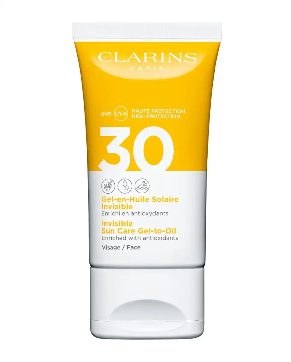 Clarins - Gel Aceite Solar Invisible Spf 30, 50 Ml - Clarins - Comparador de precios