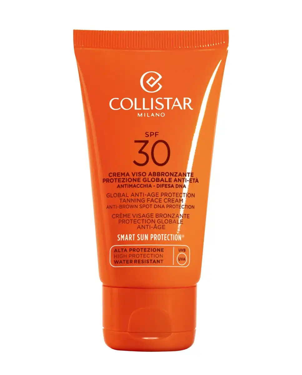 Collistar - Crema Bronceadora De Cara Global Anti-Edad SPF 30 - Collistar - Comparador de precios