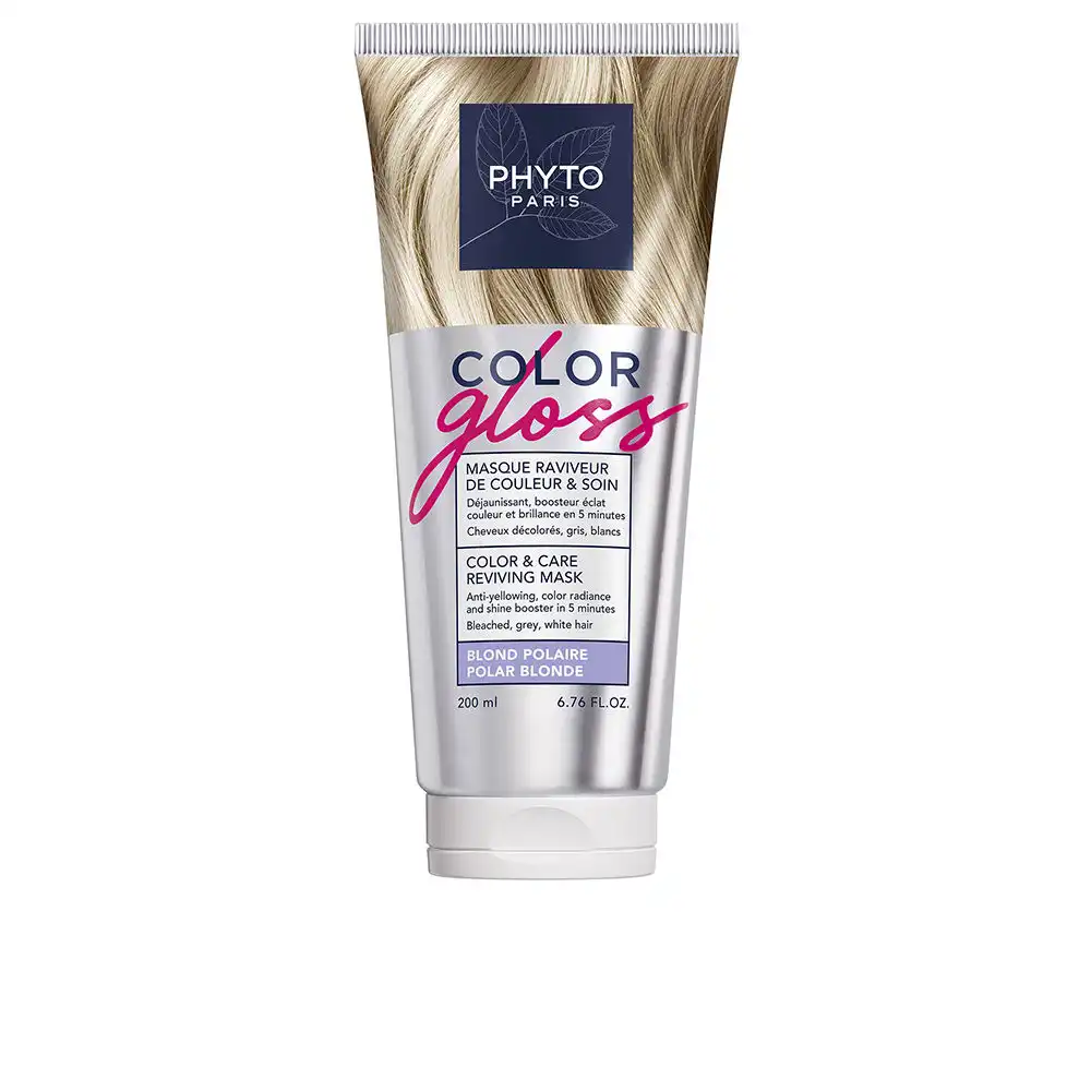 COLOR GLOSS mascarilla revitalizante del color y de cuidado #Rubio Polar - Phyto - Comparador de precios