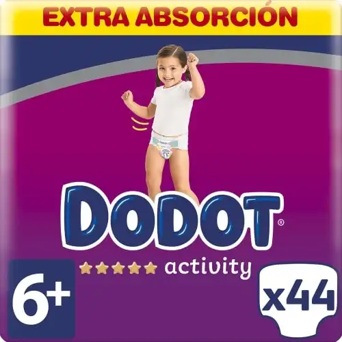 Dodot Activity 6+ 1 und T-6+ 44 Uds Pañales - Dodot - Comparador de precios