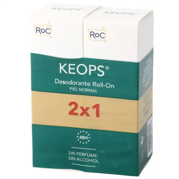 Duplo Keops Desodorante Roll-on 30 ml - Roc - Comparador de precios