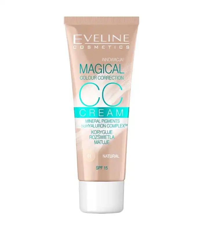 Eveline Cosmetics - CC Cream Magical colour correction SPF15 - 51: Natural - Eveline Cosmetics - Comparador de precios