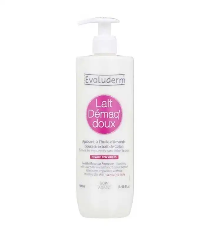 Evoluderm - Leche desmaquillante suave 500ml - Pieles sensibles - Evoluderm - Comparador de precios