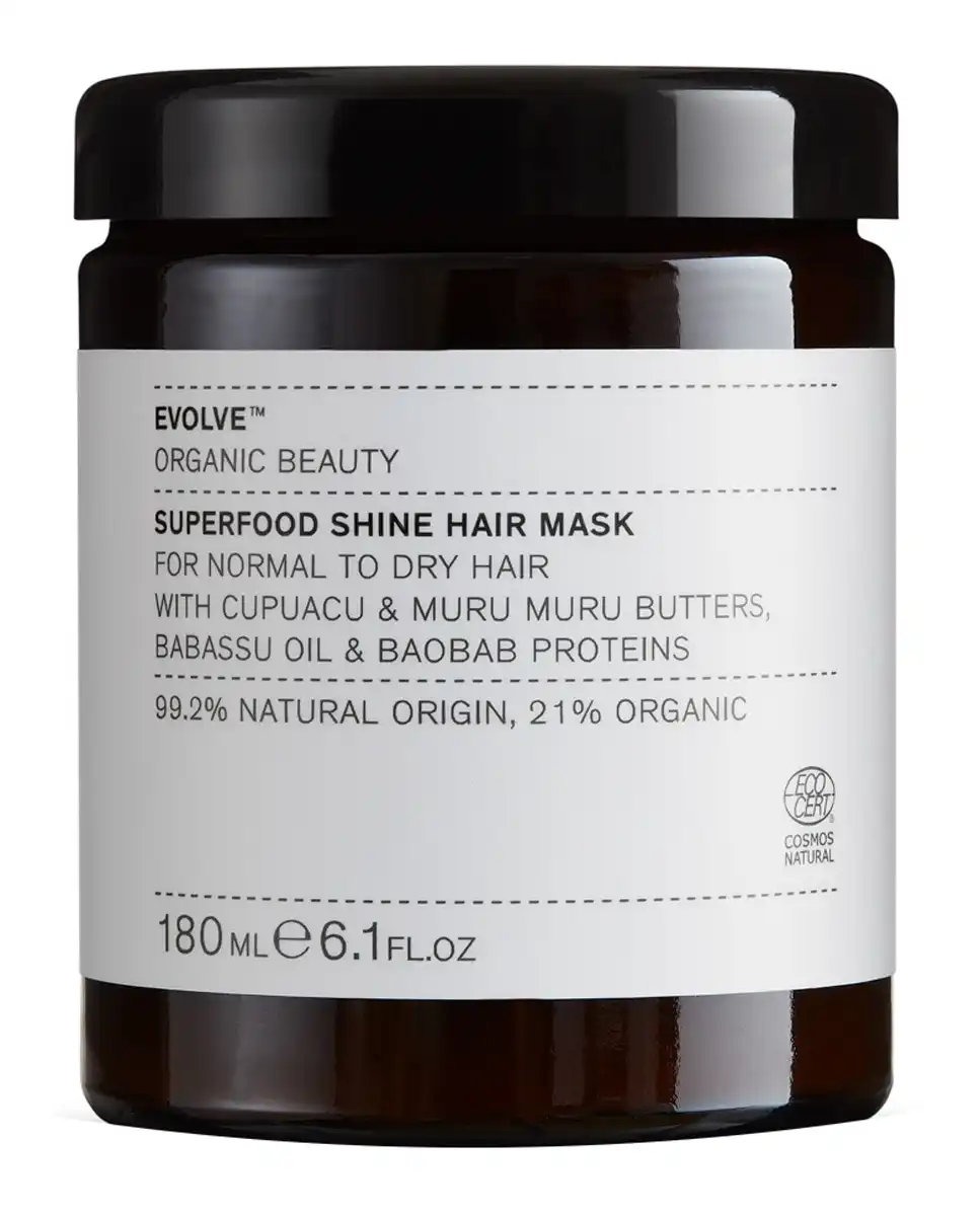 Evolve - Mascarilla Cabello Superfood Shine Mask 180 Ml - Evolve - Comparador de precios