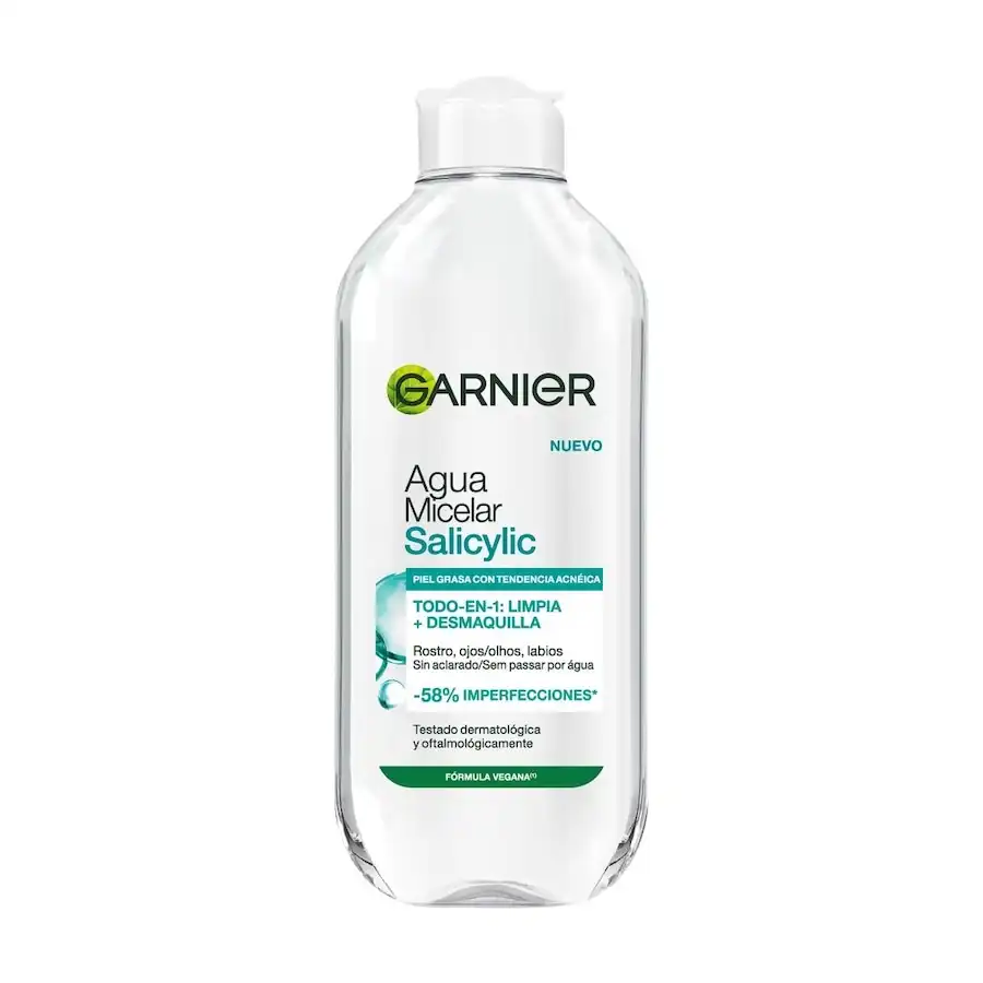 Garnier - Salicylic Anti-Imperfecciones Aguas micelares 400 ml unisex - Garnier - Comparador de precios