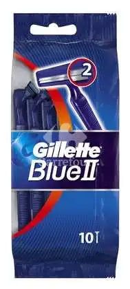 Gillette Maquinilla Blue II 10 unidades - Gillette - Comparador de precios