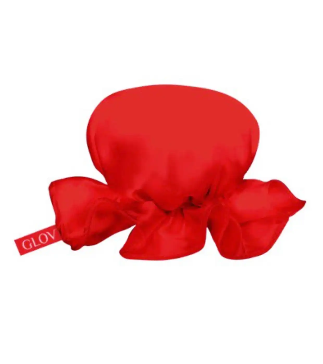 GLOV - Turbante satinado mini antiencrespamiento - Rojo - Glov - Comparador de precios