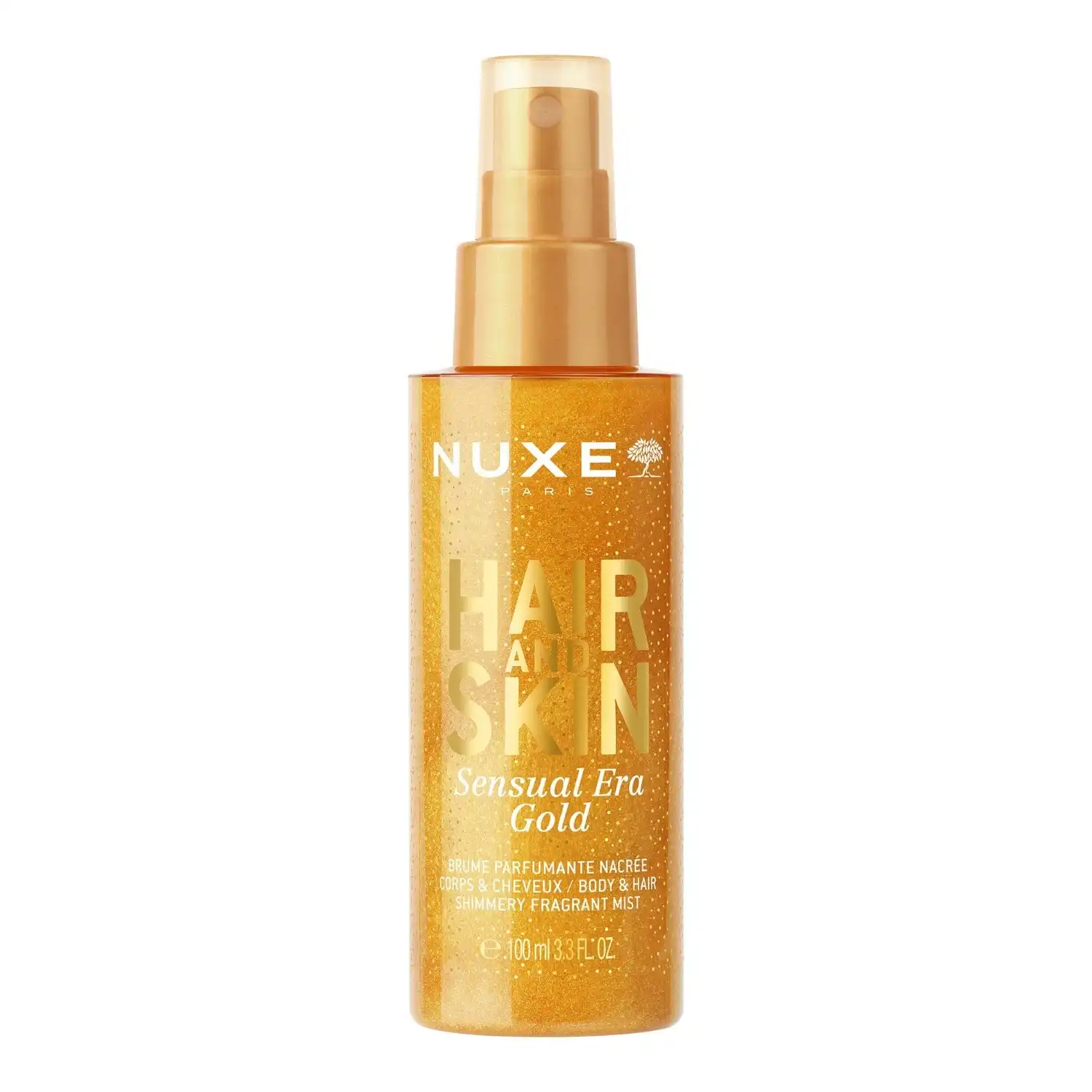 HAIR AND SKIN Sensual Era Gold Perfume para cabello 100 ml - NUXE - Comparador de precios