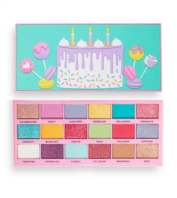I Heart Revolution - Paleta de sombras Tasty - Birthday Cake - I HEART REVOLUTION - Comparador de precios
