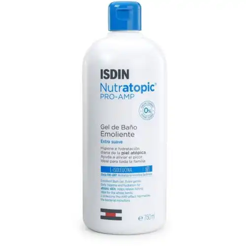 Isdin Nutratopic 750 ml Gel Baño Piel Atópica - Isdin - Comparador de precios
