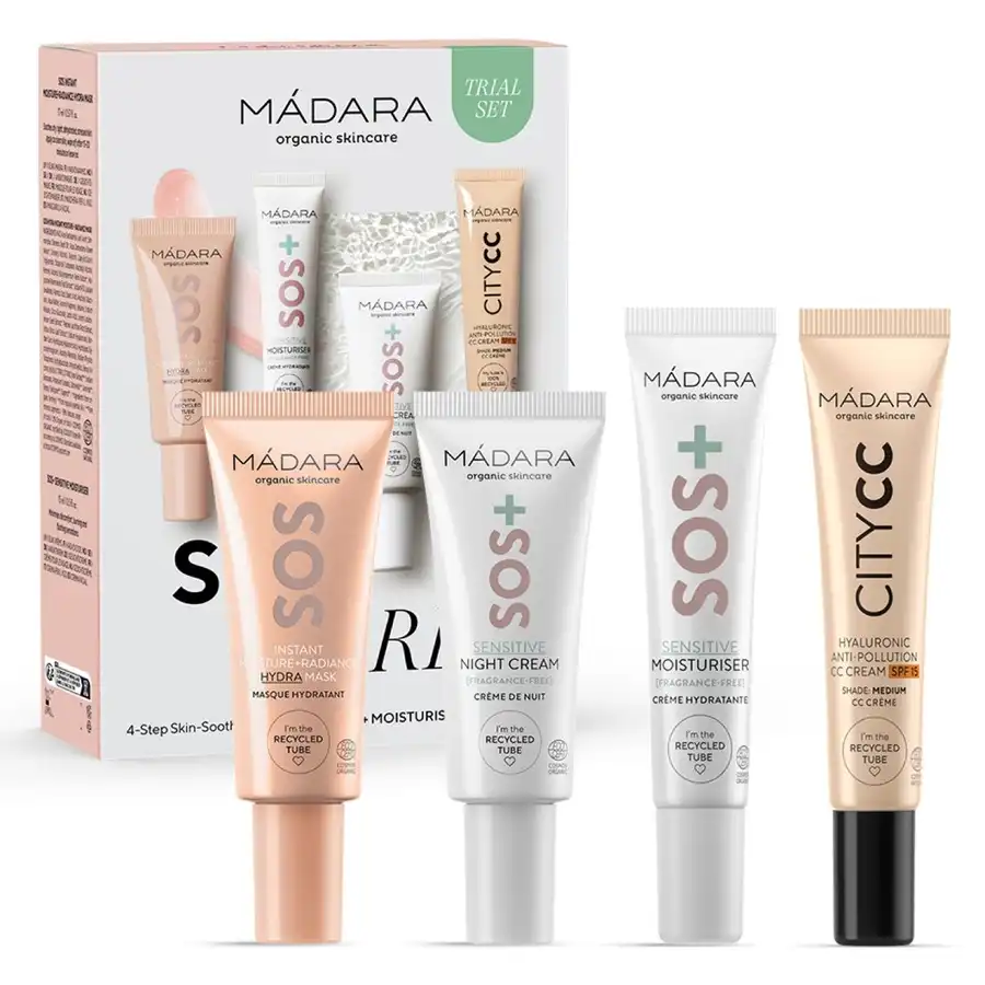 MÁDARA - SOS Rutina calmante en 4 pasos MEDIA Cremas de noche 1 pieces unisex - Mádara - Comparador de precios