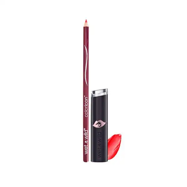 Megalast Matte + Lipliner De Regalo Red Velvet + Ber Red - WET n WILD - Comparador de precios