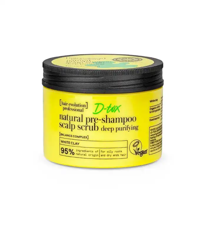Natura Siberica - *Hair Evolution* - Exfoliante de cuero cabelludo prechampú de arcilla blanca D-tox - Limpieza profunda - Natura Siberica - Comparador de precios