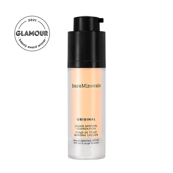 Original Liquid Mineral Foundation Spf 20 Fair Ivory 02 - bareMinerals - Comparador de precios
