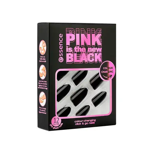 Pink Is The New Black Click & Go Nails - ESSENCE - Comparador de precios