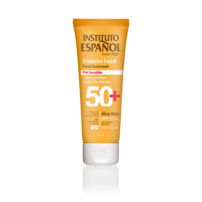 Protección Facial Piel Sensible SPF50+ 75 ml - Instituto Español - Comparador de precios