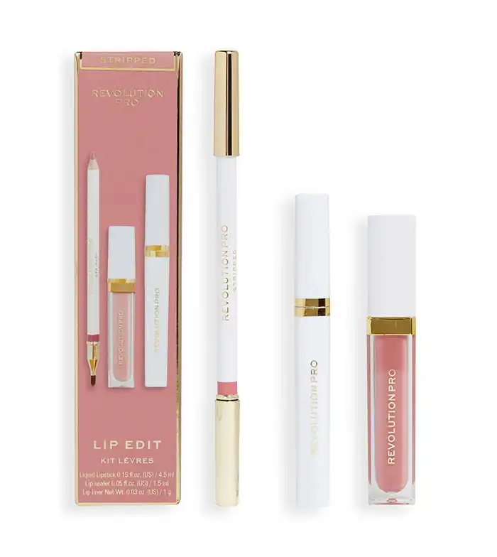 Revolution Pro - *Iconic* - Set de labios Lip Edit - Stripped - REVOLUTION PRO - Comparador de precios