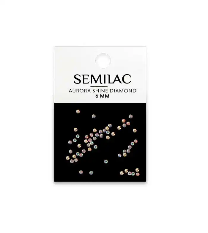 Semilac - Brillantes para decoración de uñas Aurora Shine Diamond - 6mm - SEMILAC - Comparador de precios
