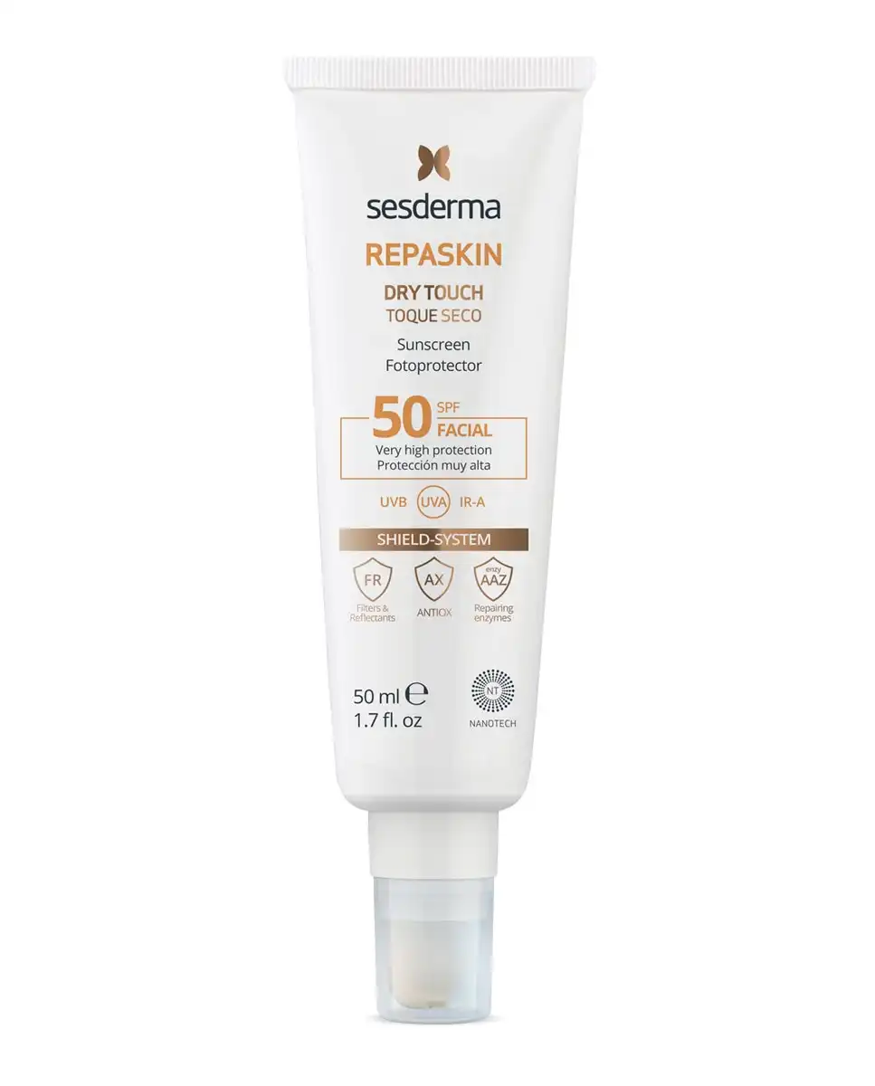 Sesderma - Fotoprotector Facial Repaskin SPF 50 Toque Seco 50 Ml - Sesderma - Comparador de precios